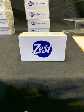 VTG Zest Zestfully Clean 4oz Bar Soap Lot #7 NEW Old Stock